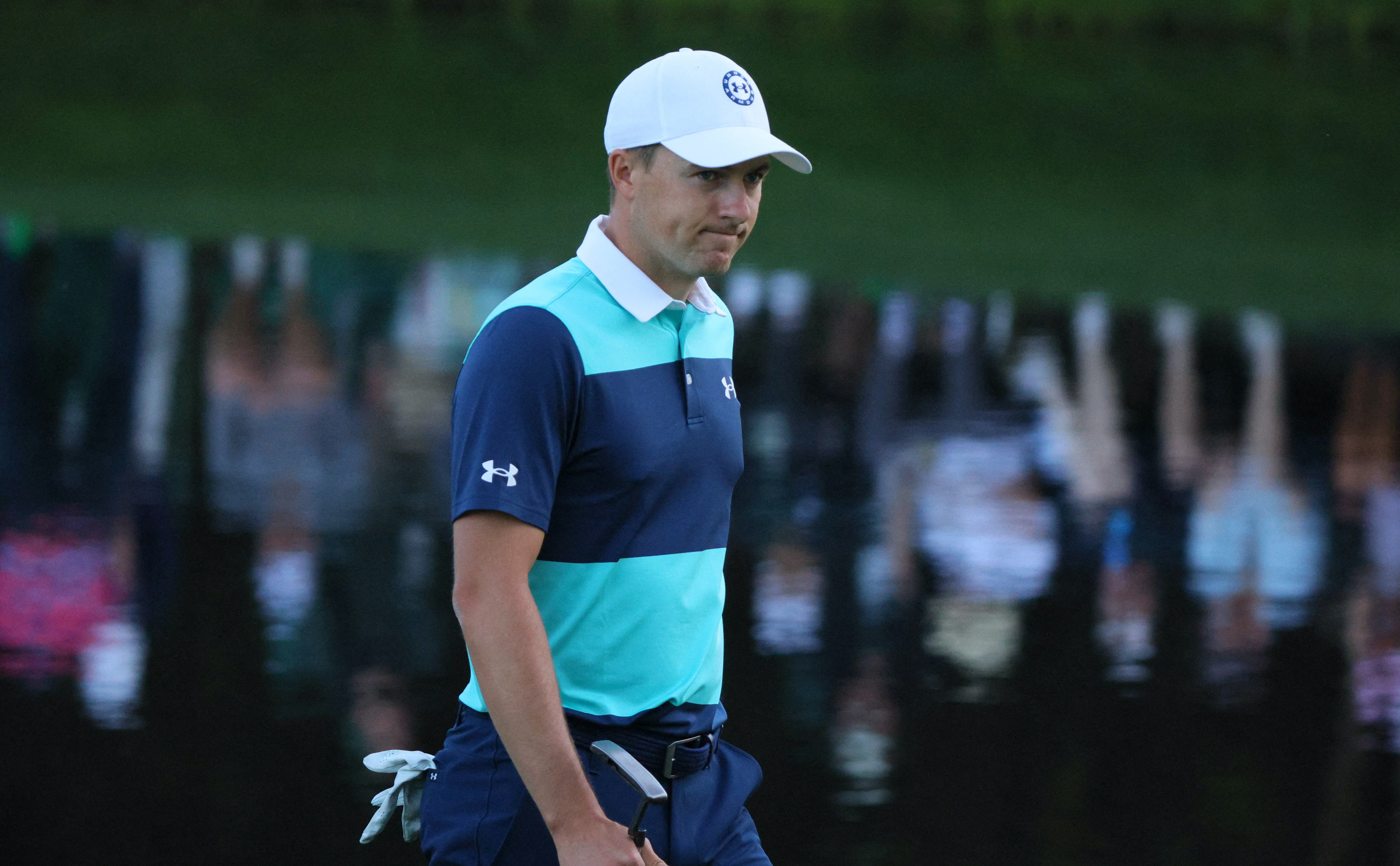 Jordan spieth under store armor hat